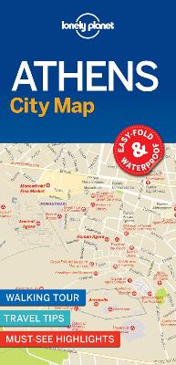 LONELY PLANET : ATHENS CITY MAP 1ST ED - VALID UNTIL 28/2/2025