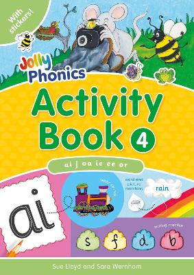 JOLLY PHONICS ACTIVITY BOOK 4 PB