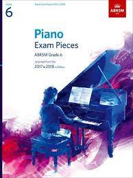 PIANO EXAM PIECES 17   18 G6