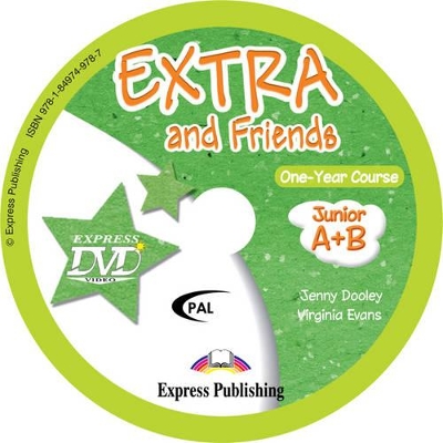 EXTRA   FRIENDS JUNIOR A   B DVD VIDEO(PAL)