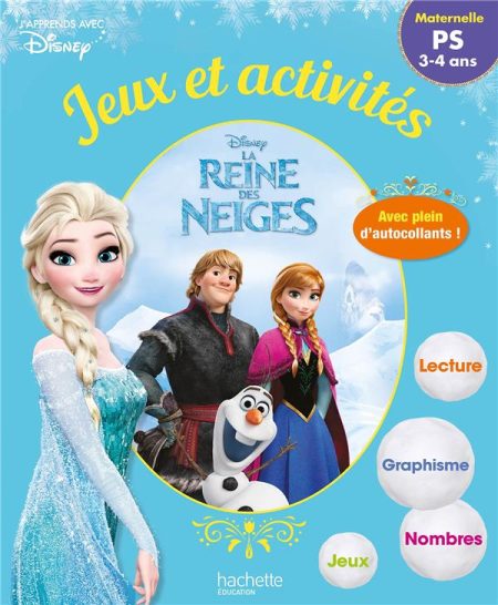 JEUX ET ACTIVITES LA REINE DES NEIGES - PETITE SECTION