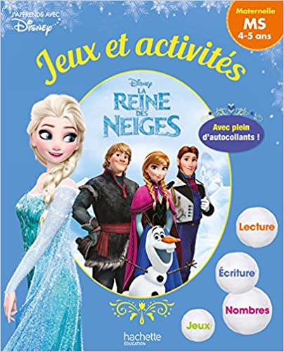 JEUX ET ACTIVITES LA REINE DES NEIGES - MOYENNE SECTION