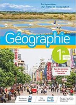 GEOGRAPHIE 1ERE - LIVRE ELEVE - ED. 2019