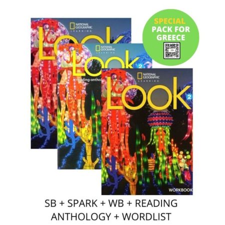 LOOK 2 SPECIAL PACK FOR GREECE (SB + SPARK + WB + READING ANTHOLOGY   WORDLIST) BRIT. ED