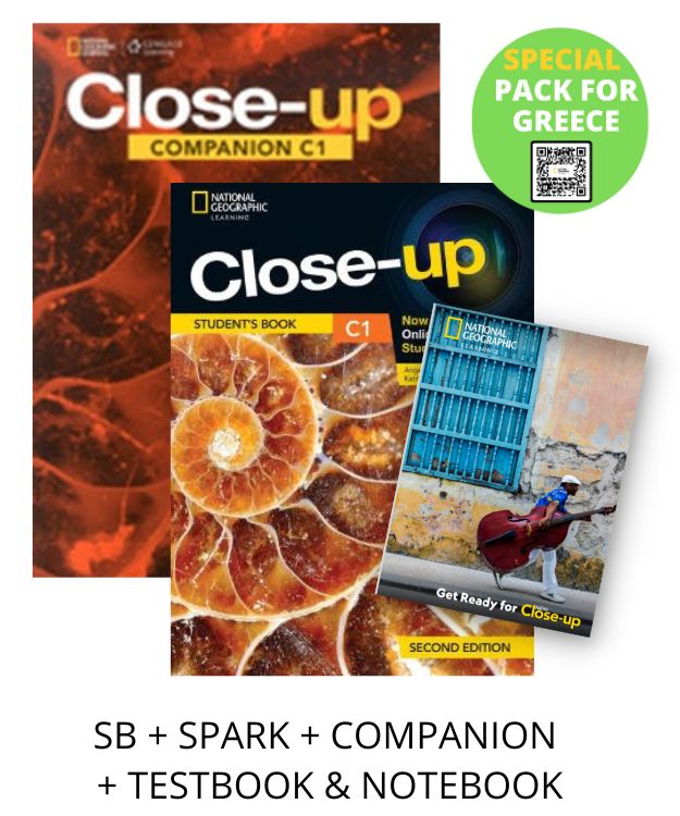 CLOSE-UP C1 SPECIAL PACK FOR GREECE (SB + SPARK + COMPANION TESTBOOK NOTEBOOK) 2ND ED
