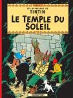 LES AVENTURES DE TINTIN 14: LE TEMPLE DU SOLEIL RELIÉ