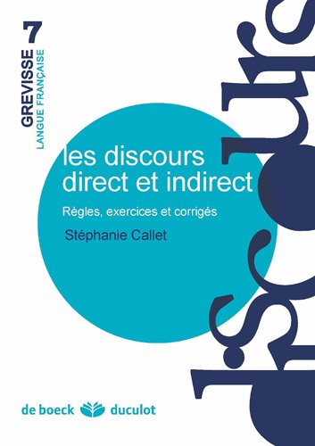 LES DISCOURS DIRECT ET INDIRECT