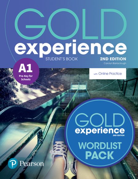 GOLD EXPERIENCE A1 SB PACK (+ ONLINE PRACTICE + E-BOOK + WORDLIST) 2ND ED