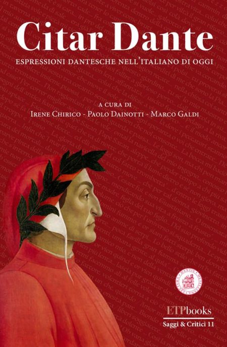 CITAR DANTE ESPRESSIONI DANTESCHE PER LITALIANO DI OGGI