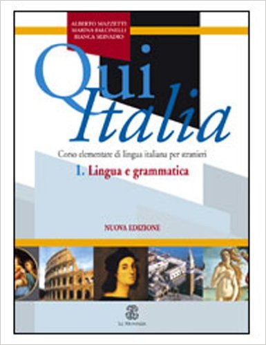 QUI ITALIA - 1 LINGUA E GRAMMATICA STUDENTE N/E