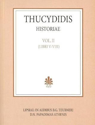 THUCYDIDIS HISTORIAE LIBRI V-VIII: EDITIO MAIOR