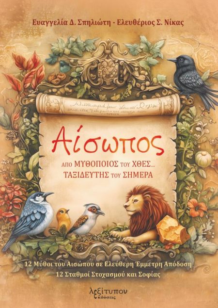 ΑΙΣΩΠΟΣ. ΑΠΟ ΜΥΘΟΠΟΙΟΣ ΤΟΥ ΧΘΕΣ… ΤΑΞΙΔΕΥΤΗΣ ΤΟΥ ΣΗΜΕΡΑ 12 ΜΥΘΟΙ ΤΟΥ ΑΙΣΩΠΟΥ ΣΕ ΕΛΕΥΘΕΡΗ ΕΜΜΕΤΡΗ ΑΠΟΔΟΣΗ. 12 ΣΤΑΘΜΟΙ ΣΤΟΧΑΣΜΟΥ ΚΑΙ ΣΟΦΙΑΣ