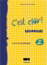 CEST CLAIR 2 GRAMMAIRE PROFESSEUR N/E