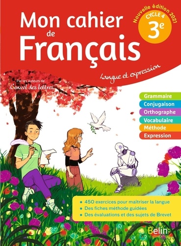 MON CAHIER DE FRANCAIS 3E - LANGUE ET EXPRESSION